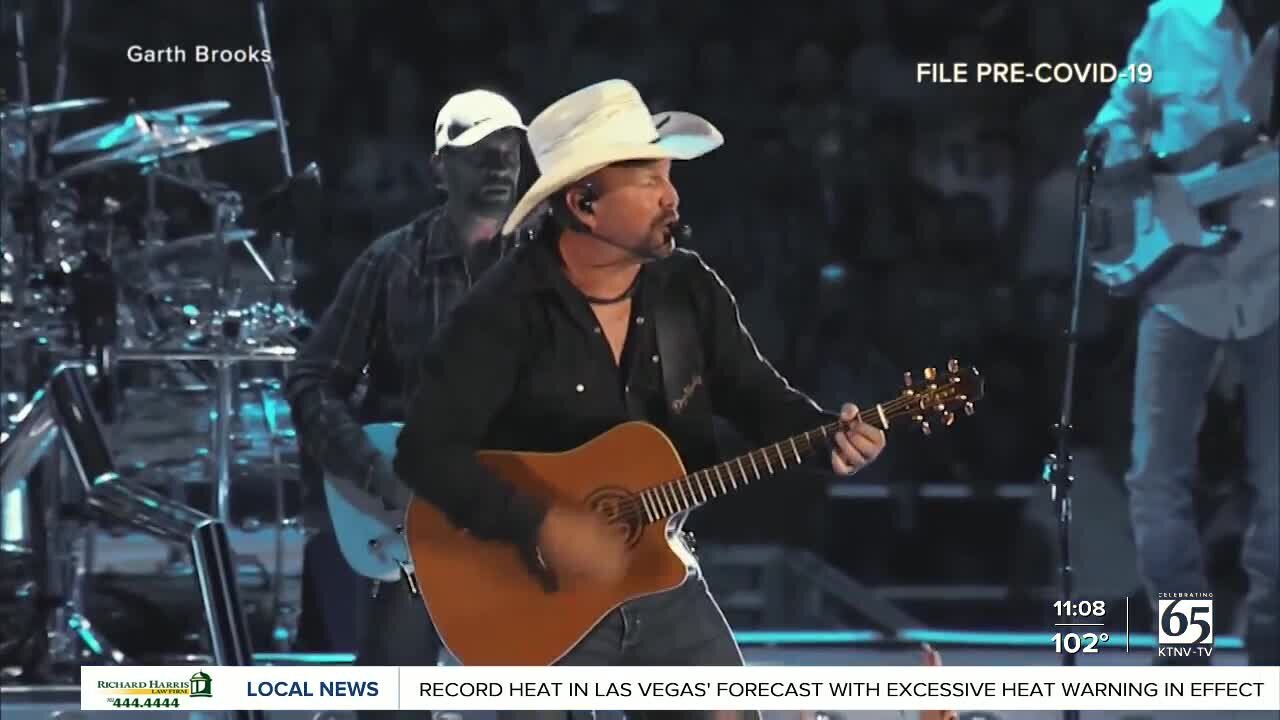 Friday morning Garth Brooks joins Good Morning Las Vegas