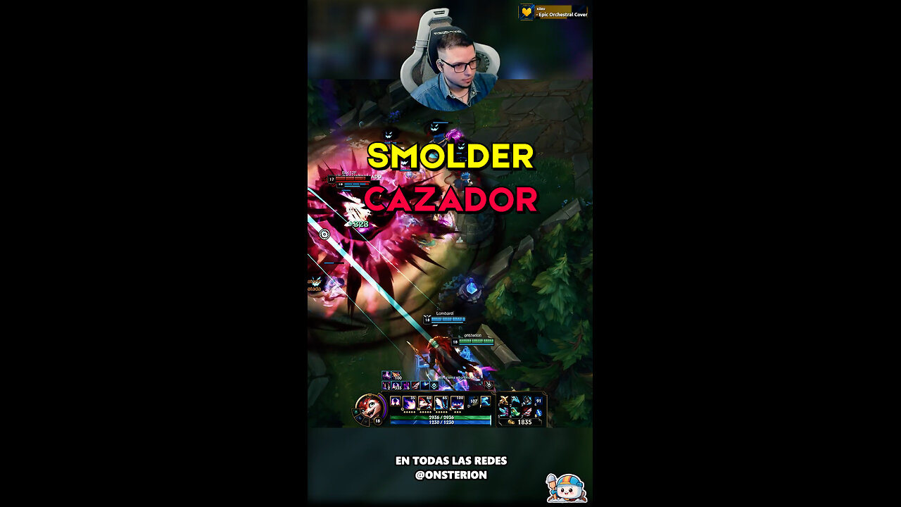 Smolder cazador - League of Legends v14.6: #leagueoflegends #lol #onsterion