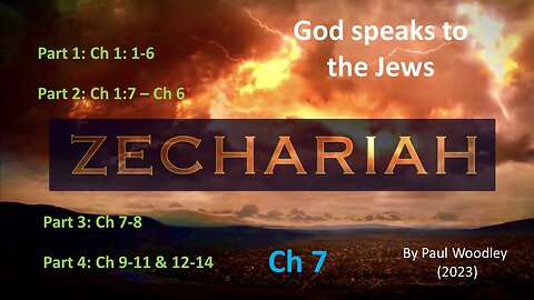 Will you hear God? - Zech 7