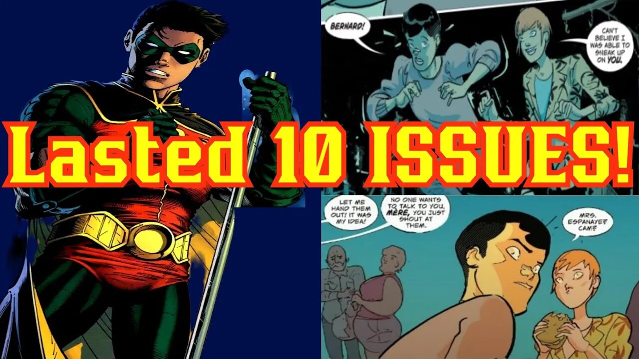 Identity Politics FAILS! DC Cancels ANOTHER Woke Comic Book Series! Only 10 issues! Robin DC Comics