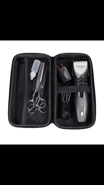 Electric Hair Cutting Bag EVA Storage Box Hair Care Tools