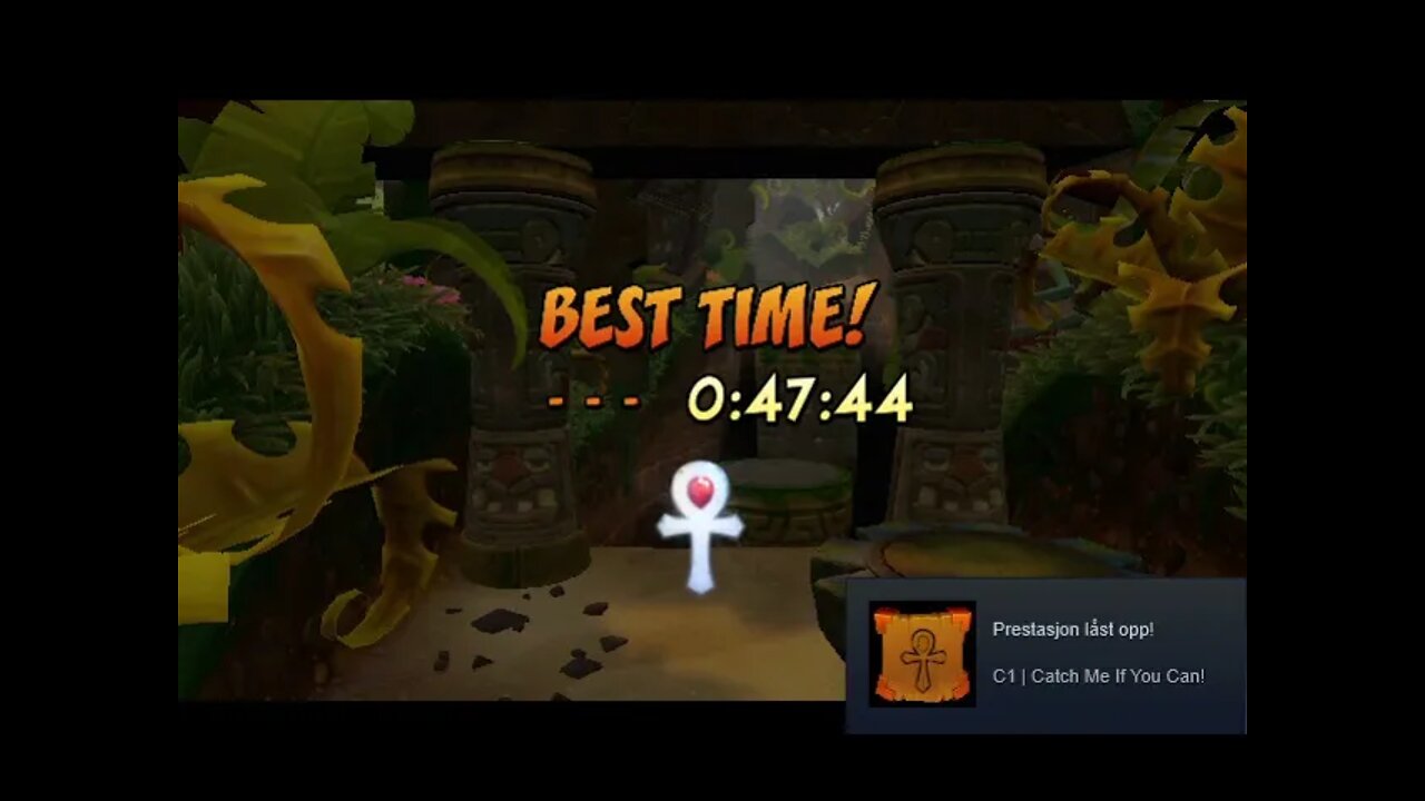 Crash Bandicoot 1 remake - Level 4: Boulders (Platinum Relic)