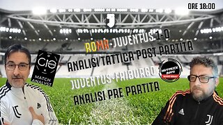 ROMA JUVENTUS 1-0 ANALISI POST PARTITA - JUVENTUS FRIBURGO ANALISI PRE PARTITA