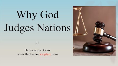 Why God Judges Nations