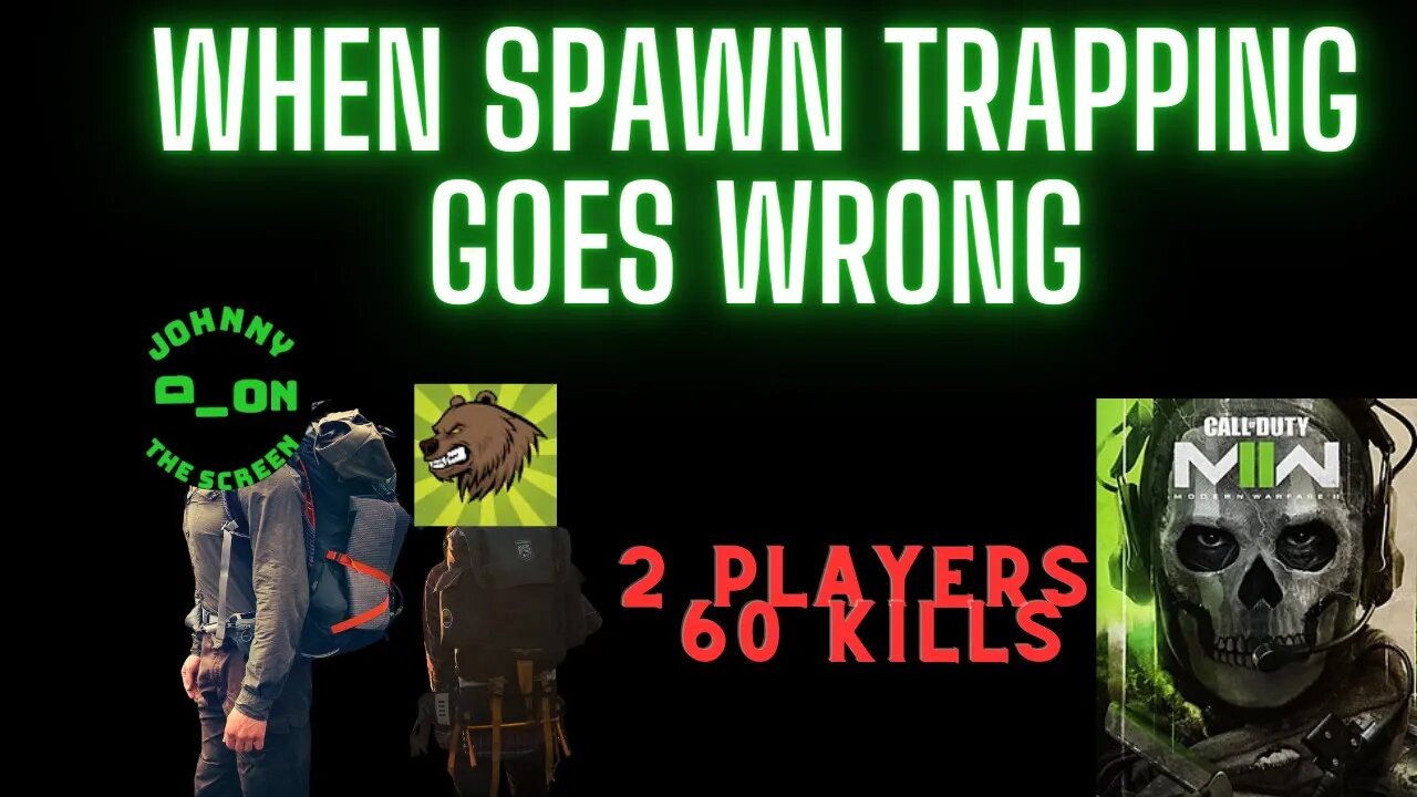 When spawn trapping goes WRONG| 2 players 60 kills TDM