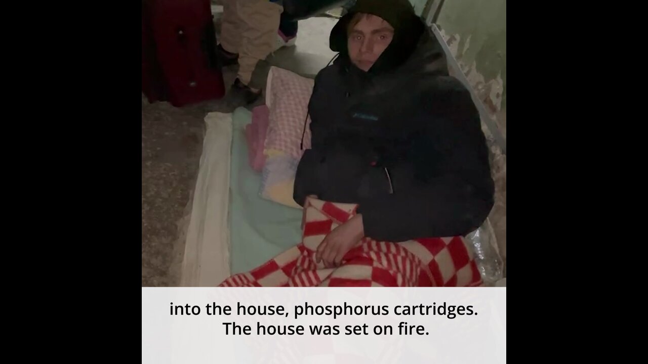 Mariupol kids say Azov members trapped them, burned buildings and shot tracer rounds at their feet