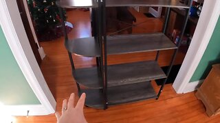 Armocity 5-Tier Bookshelf, Double Wide Tall Bookcase and Corner Bookshelves Open Display Shelves