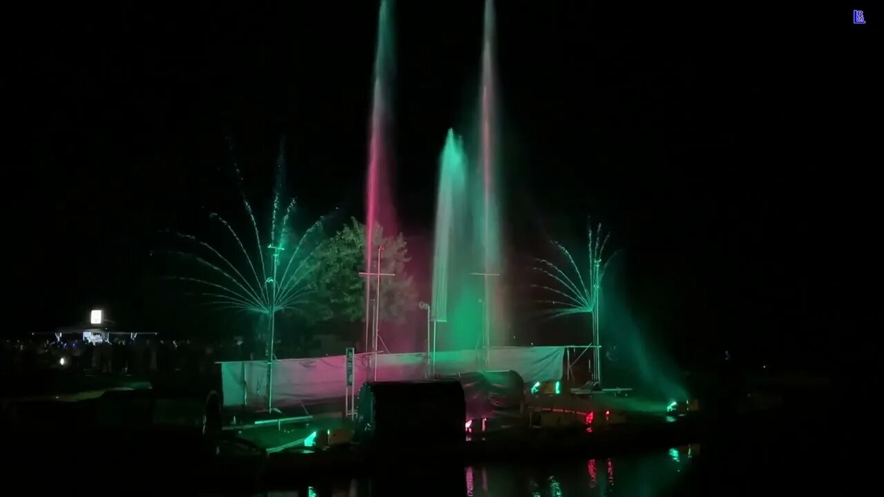 Loitz - Teil 3 - Wasser - und Lichtershow 09-09-2023