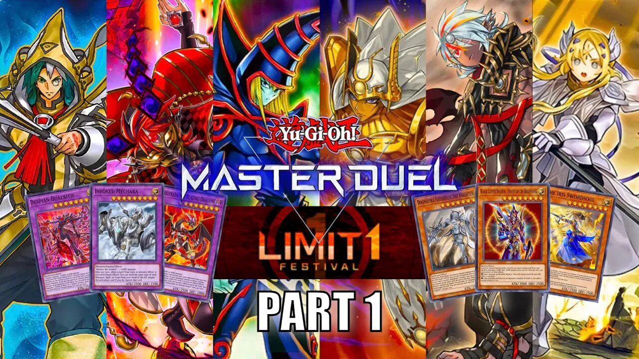 BRANDED DARK MAGICIAN INVOKED DOGMATIKA! LIMIT 1 FESTIVAL EVENT! | PART 1 | YU-GI-OH! MASTER DUEL! ▽