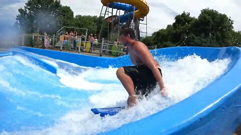 flowrider - Nick - 12 at Soak City, Kings Island