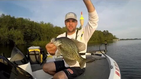 How to Tie a slip BOBBER for Crappie! EASY!