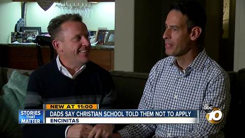 Dad says Christian school told them not to apply