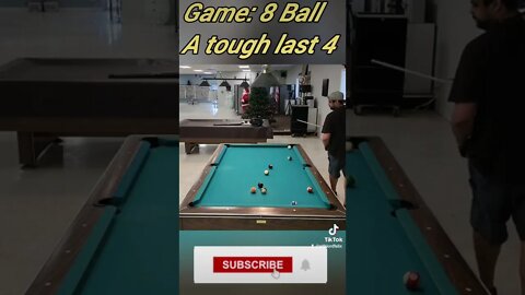 a tough last 4 #8ballpool #shorts