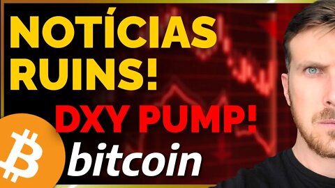 BITCOIN: NOTÍCIAS RUINS!