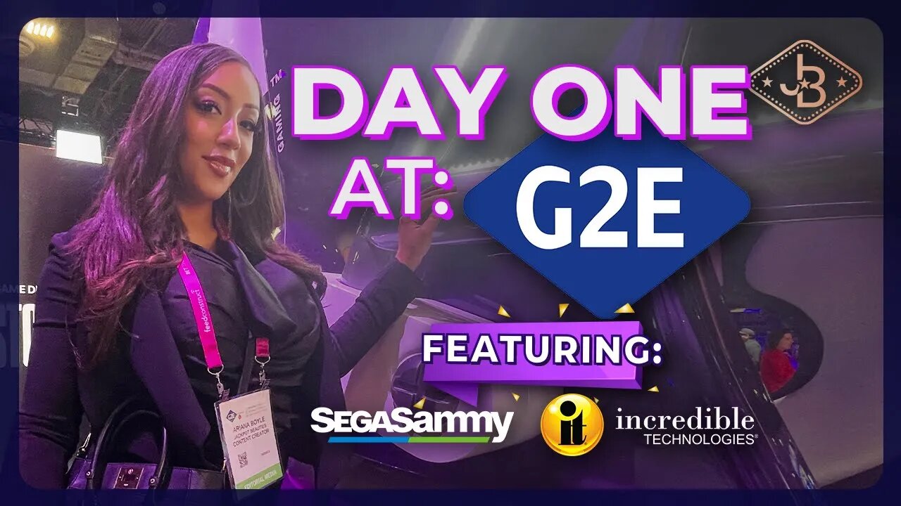 G2E 2022 Day One! Join Me As I Preview The Latest and Greatest New Slots! Coming Soon!