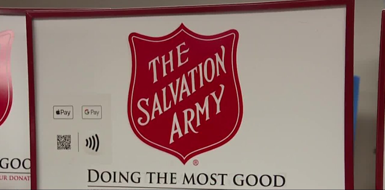 A new way to donate to Salvation Army