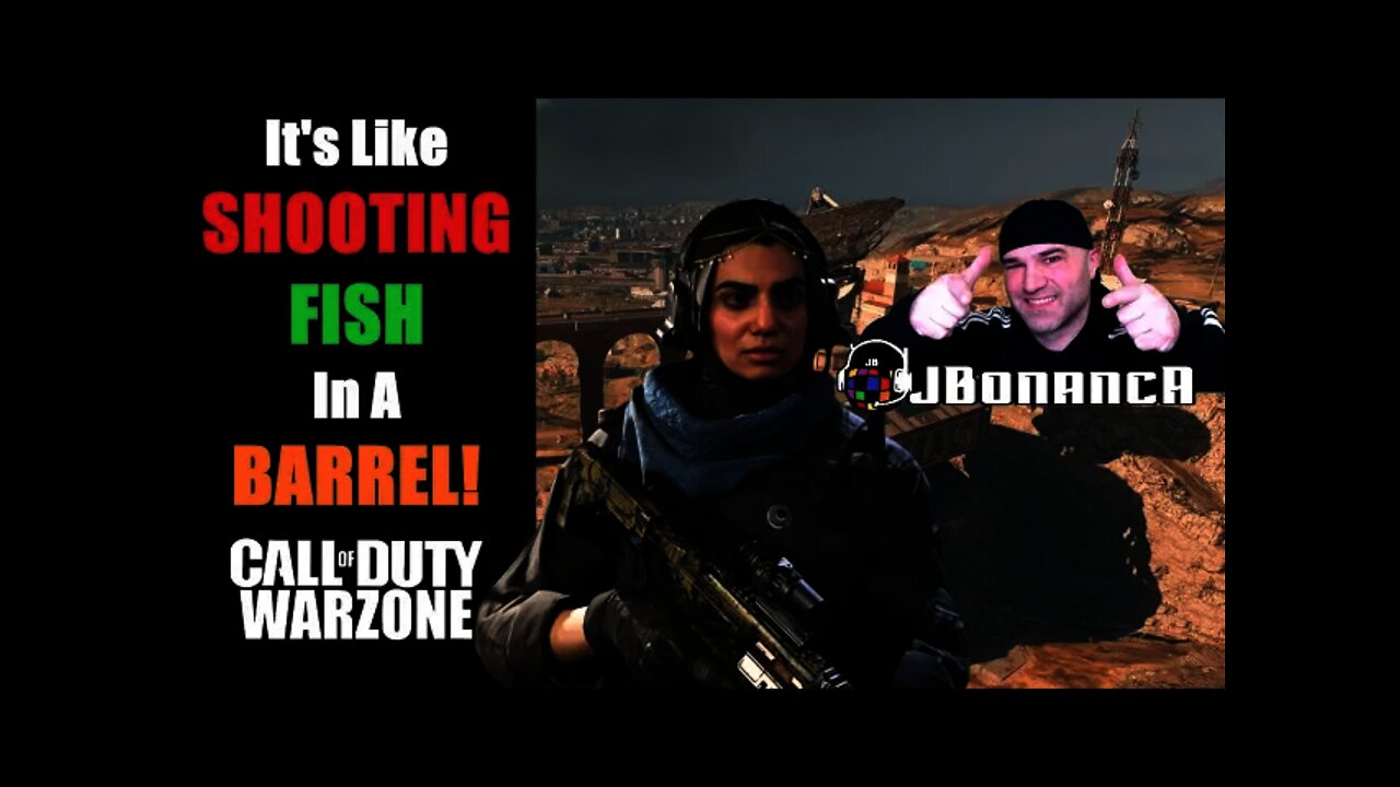 It's Like SHOOTING Fish In A Barrel! #Warzone