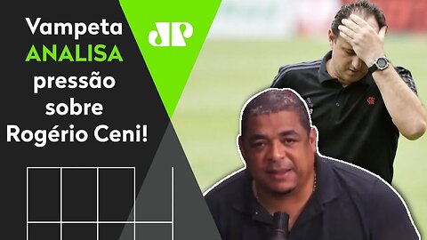 "O Rogério Ceni VAI CAIR no Flamengo se..." OLHA o que Vampeta falou!