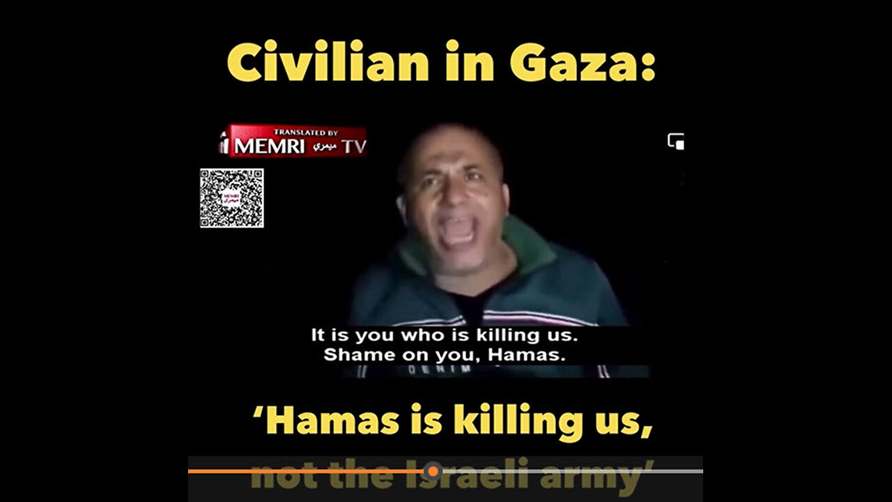 Palestinian in Gaza goes on EPIC RANT against Hamas