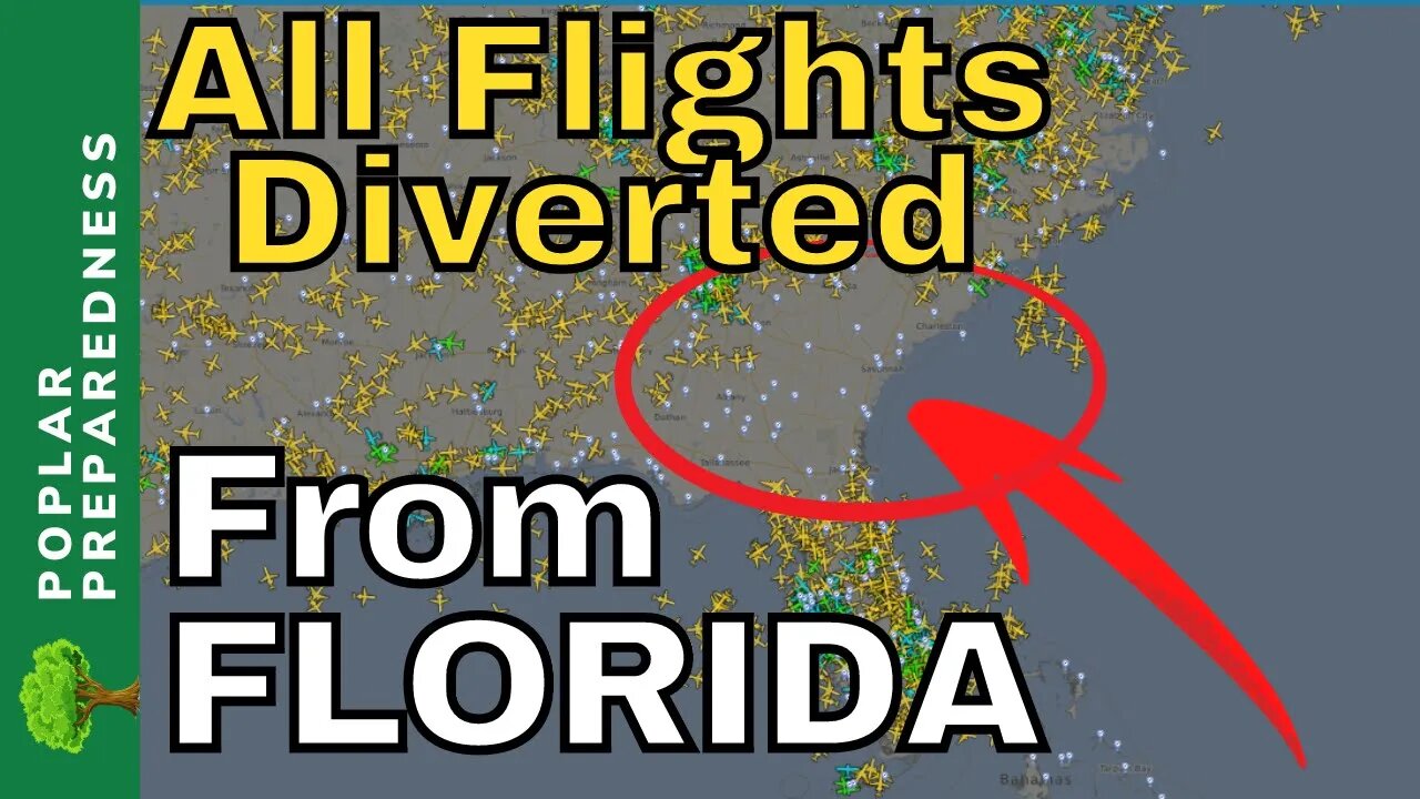 BREAKING: Something BIG IS Happening in FLORIDA - ALL Flights Diverted - Flight Delays