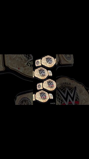 Would You Make These Changes To The New WWE Big Gold World Heavyweight Title Belt? #shorts