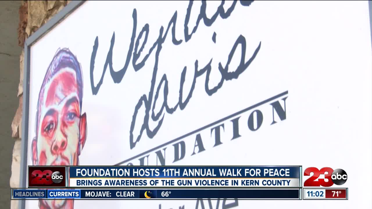 Community walks for peace in oo Bakersfield