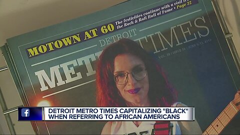 Metro Times to capitalize 'B' in 'Black' when using it for race