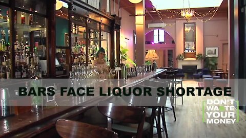 Bars facing liquor shortage
