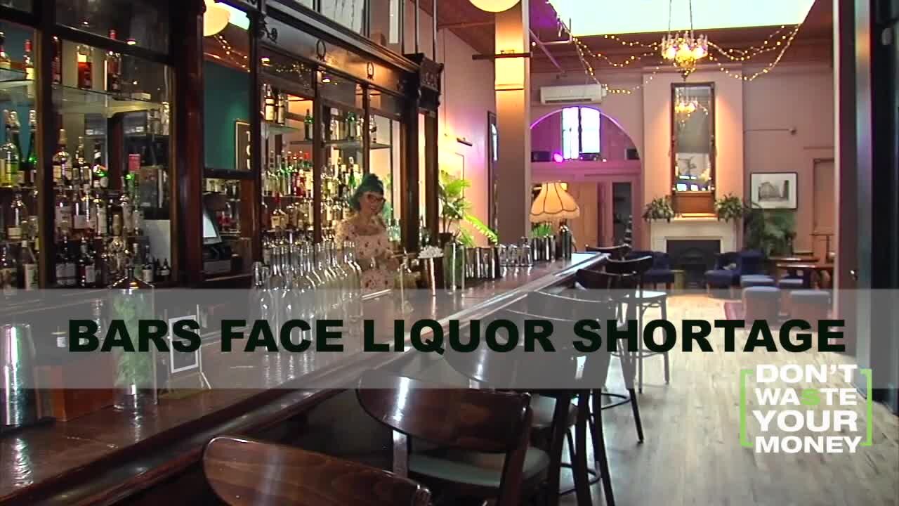 Bars facing liquor shortage