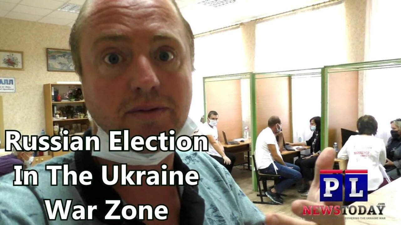 Russian Election In The Ukraine War Zone