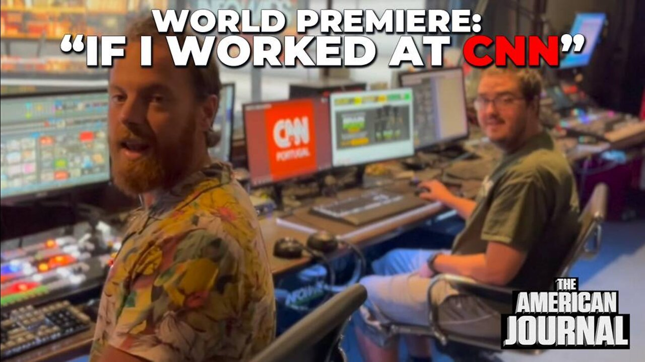 WORLD PREMIERE - Alex Jones And Infowars Make Music Video Mocking The Downfall Of CNN