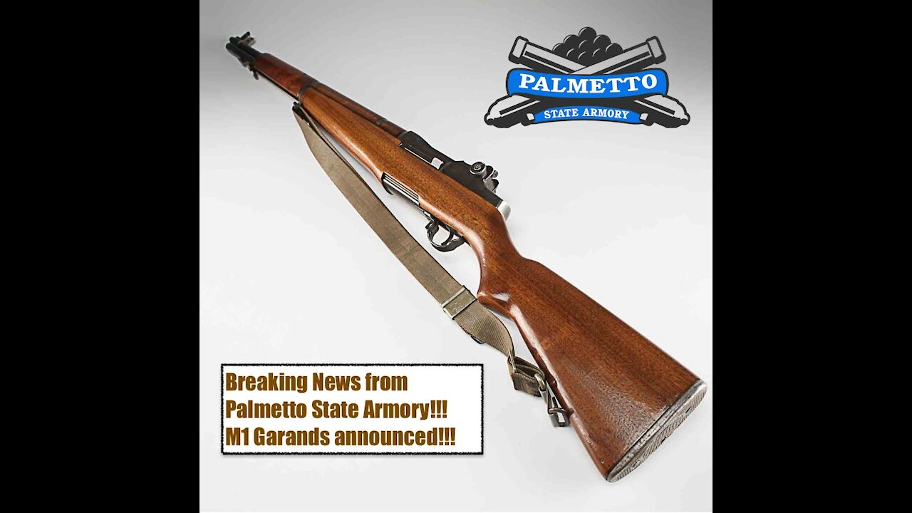 Palmetto State Armory M1 GARAND!!!! Breaking news from PSA!!!