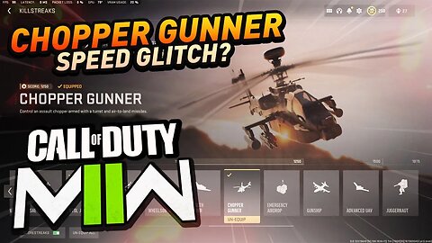 MW2 Chopper Gunner Speed Glitch (What do you think?)