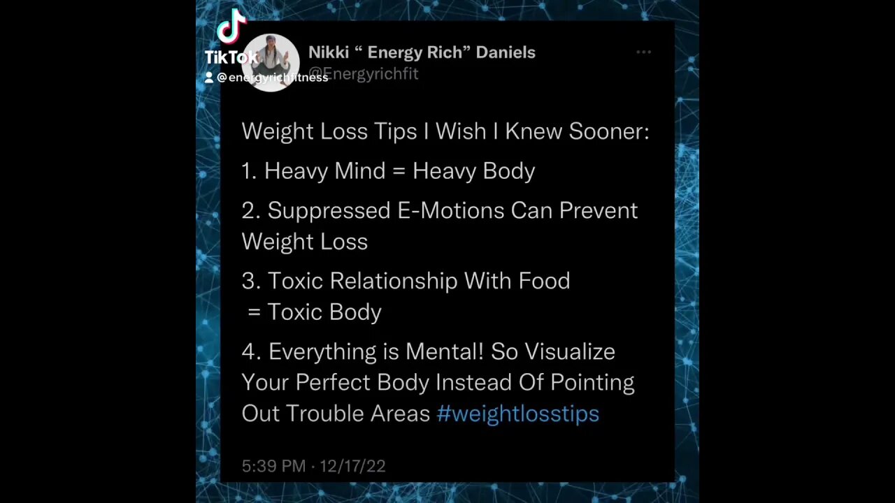 POWER OF YOUR MIND HELPS YOU LOSE WEIGHT #energyhealing