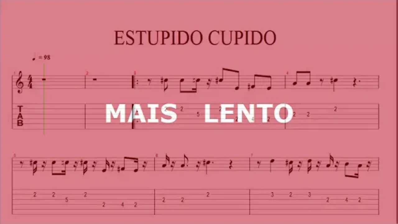 ESTUPIDO CUPIDO [ SOLO ] prof. Jaime Toledo