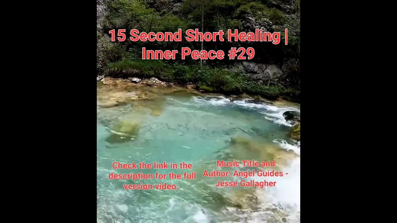 15 Second Short Healing Inner Peace | Meditation Music | Angel Guides | #29 #Meditation #shorts