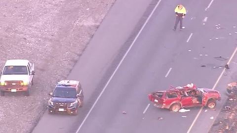 Fatal crash closes U.S. 95, near Kyle Canyon