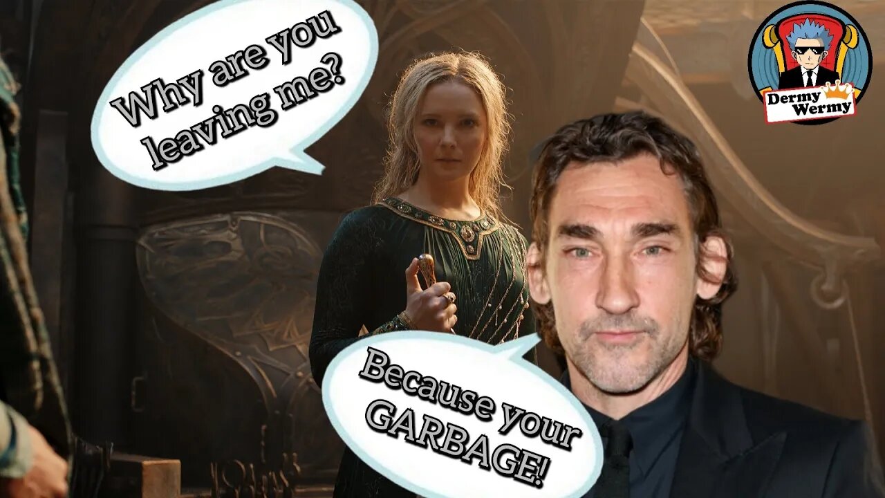 Actor LEAVES Rings of Power