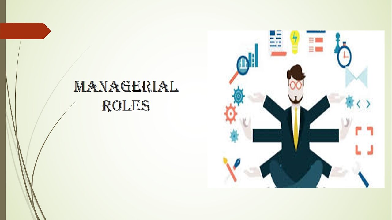 Managerial Roles