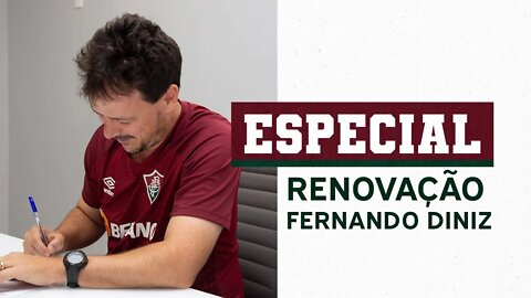 RENOVAÇÃO, TRABALHO E VITÓRIA: DINIZ ESTÁ PRONTO PARA 2023 À FRENTE DO FLUMINENSE