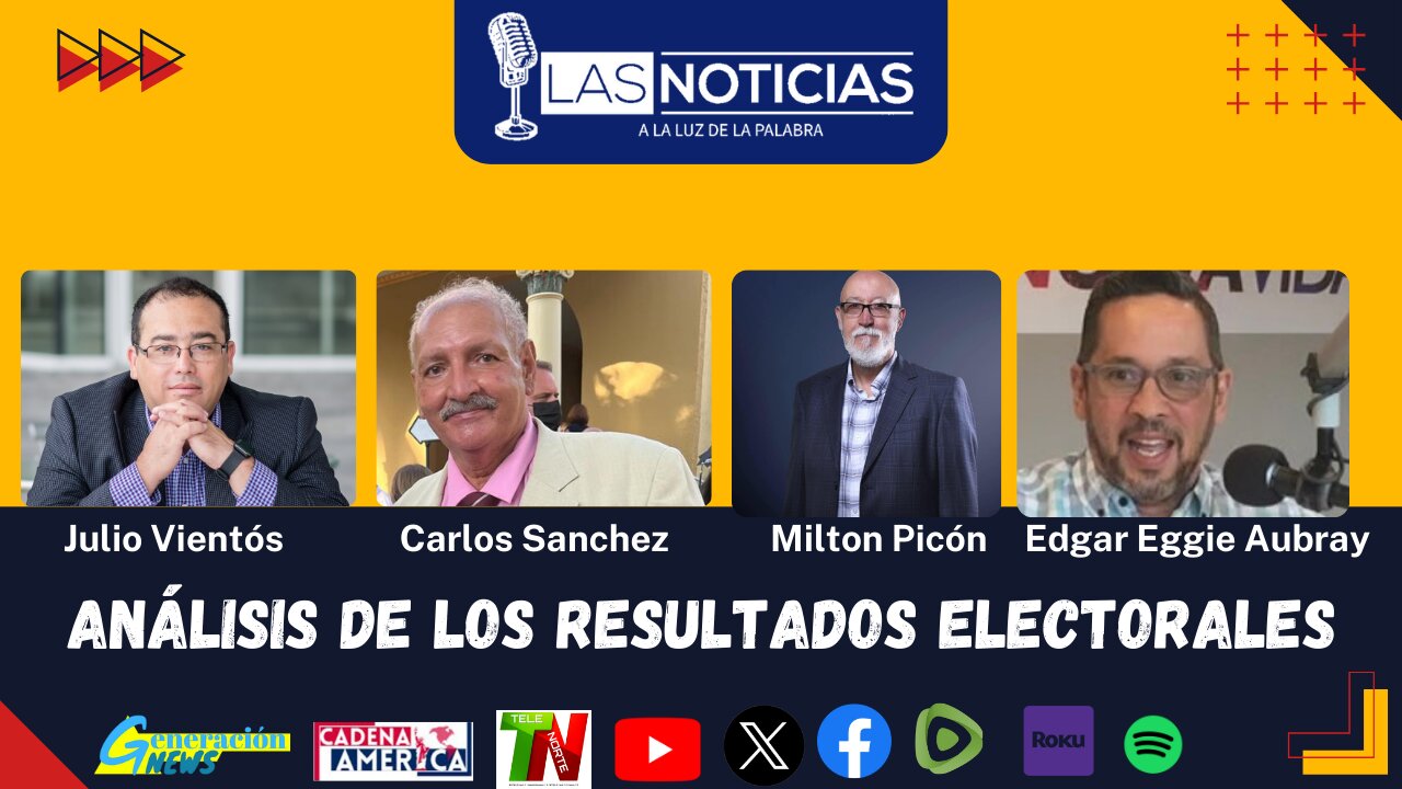 Análisis de los resultados electorales.