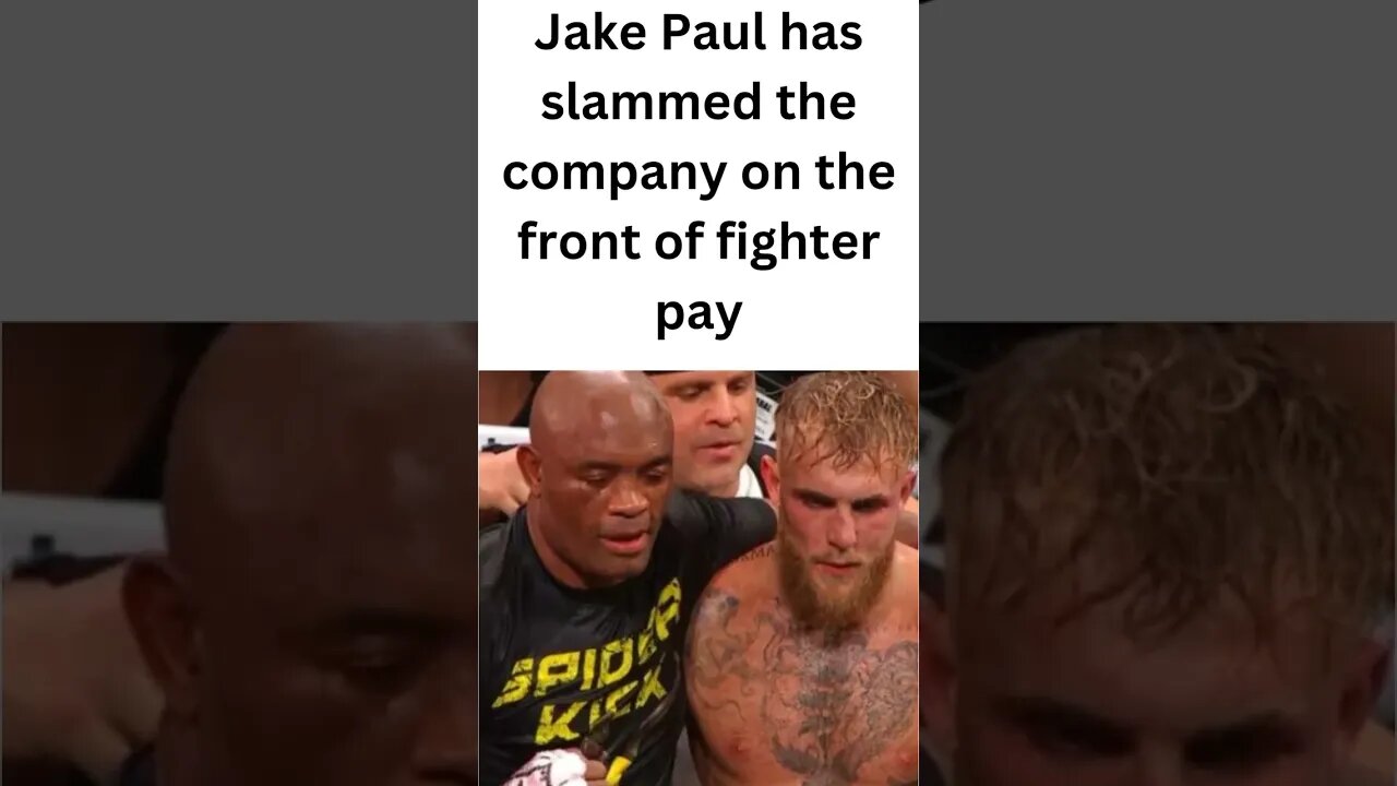 Jake Paul provides a depressing report on the talks between Anderson Silva and the fighters' union.