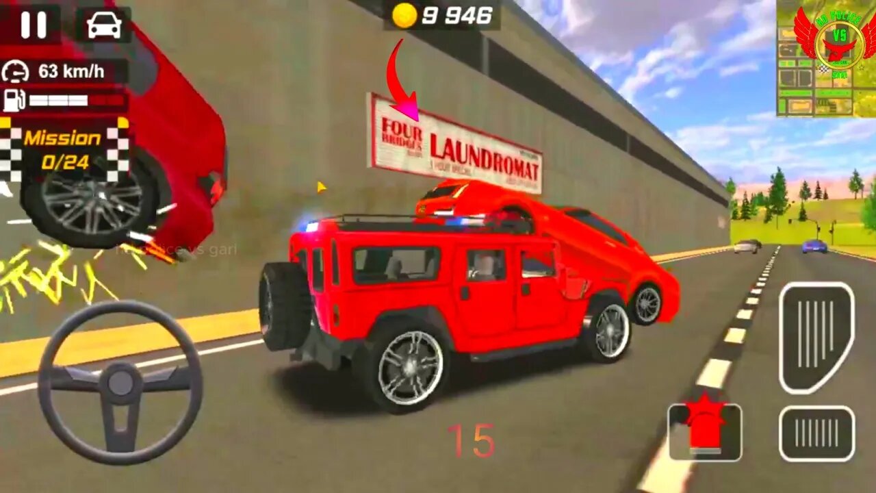 HD police vs gari game #615 police Gameplay Best Car Games Drift Gari Driving 2023 Android