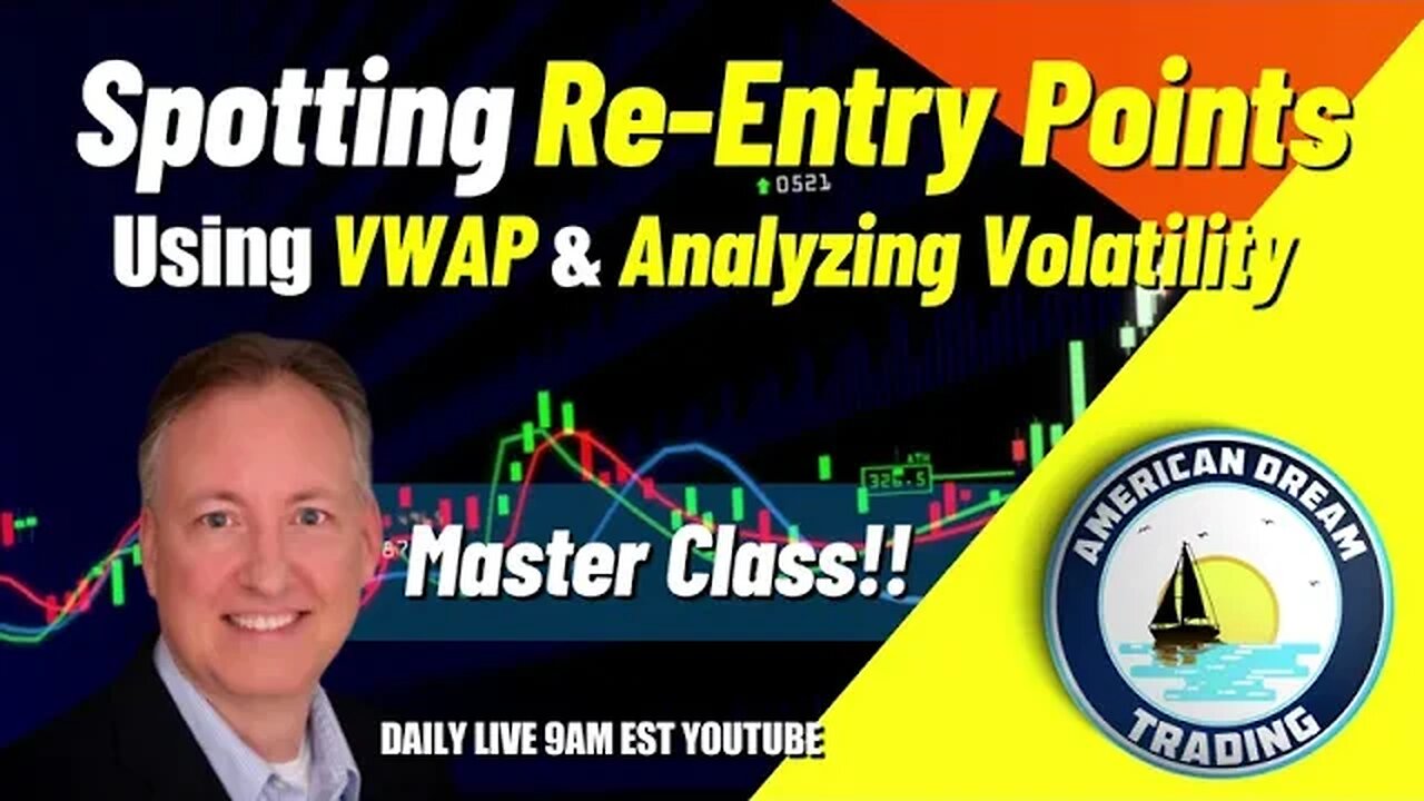 Spotting Re Entry Points Like A Pro - Using VWAP & EWO Strategies