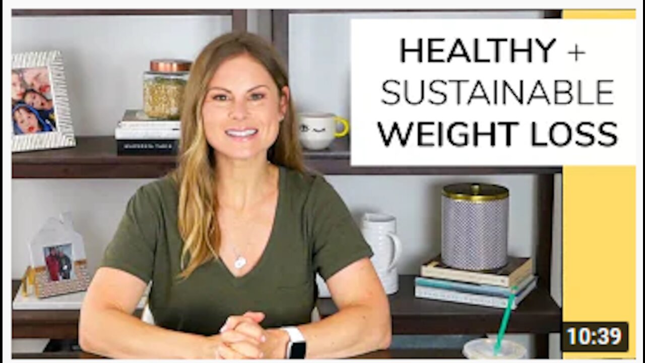 6 NATURAL WEIGHT LOSS TIPS | healthy + sustainable