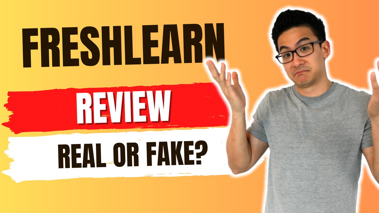 FreshLearn Review - Is This Legit & Can You Make Big Money Selling Your Own Courses Online? (Hmm)...