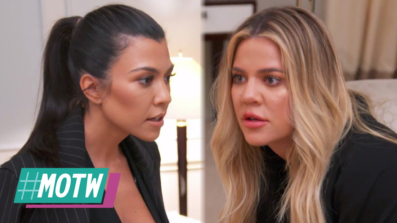 Khloe Kardashian & Kourtney Kardashian Full On FEUDING Over French Montana! | Moments Of The Week