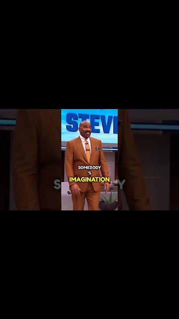 Imagination Has More Power Then Reality #steveharvey