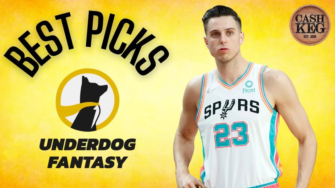 UNDERDOG FANTASY | PROP PICKS | SATURDAY | 4/9/2022 | NBA SPORTS BETTING PICKS | PICK'EM | BEST BETS