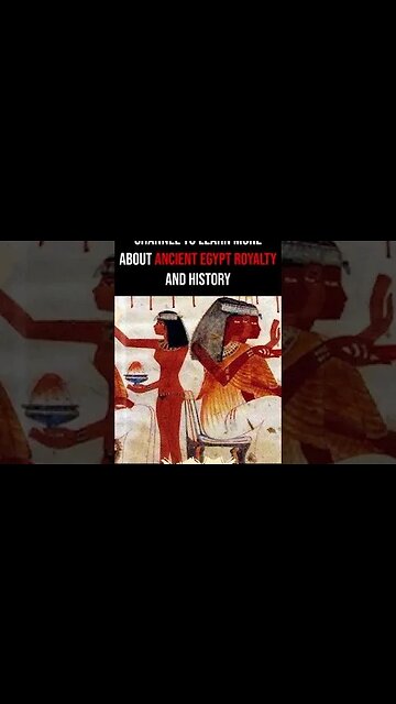 Why Were Wigs So Important for Ancient Egyptian Royalty? #shorts